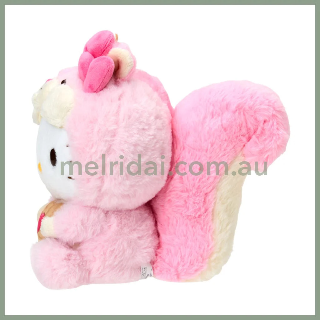 SANRIO | Hello Kitty Plush Toy Plush Doll 260×210×190m (Fluffy Squirrel)