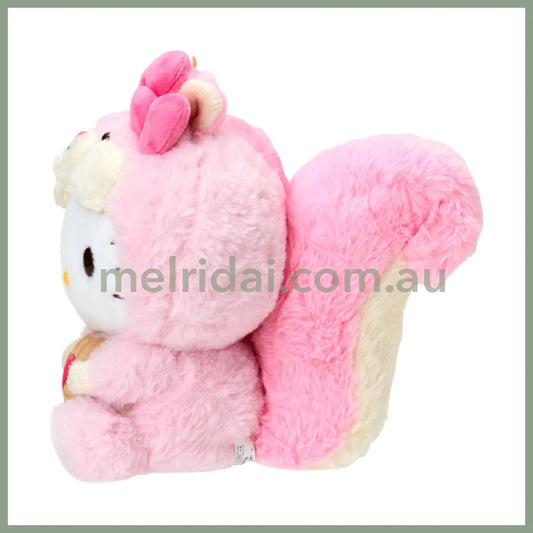 SANRIO | Hello Kitty Plush Toy Plush Doll 260×210×190m (Fluffy Squirrel)