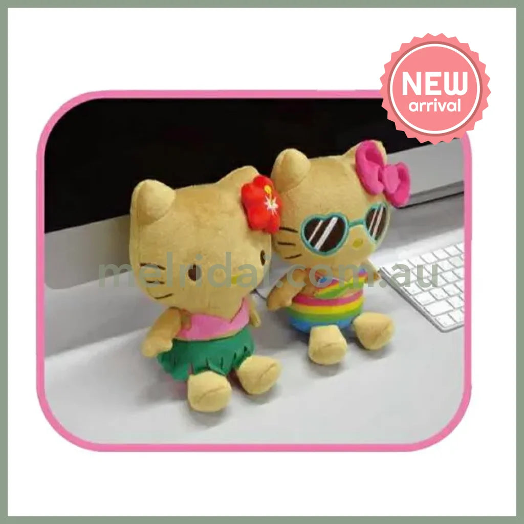 SANRIO | Hello Kitty Plush Toy Plush Doll H190×W140×D95mm (Tan Y2K)
