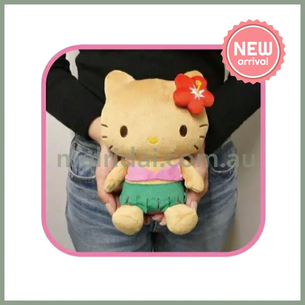 SANRIO | Hello Kitty Plush Toy Plush Doll H190×W140×D95mm (Tan Y2K)