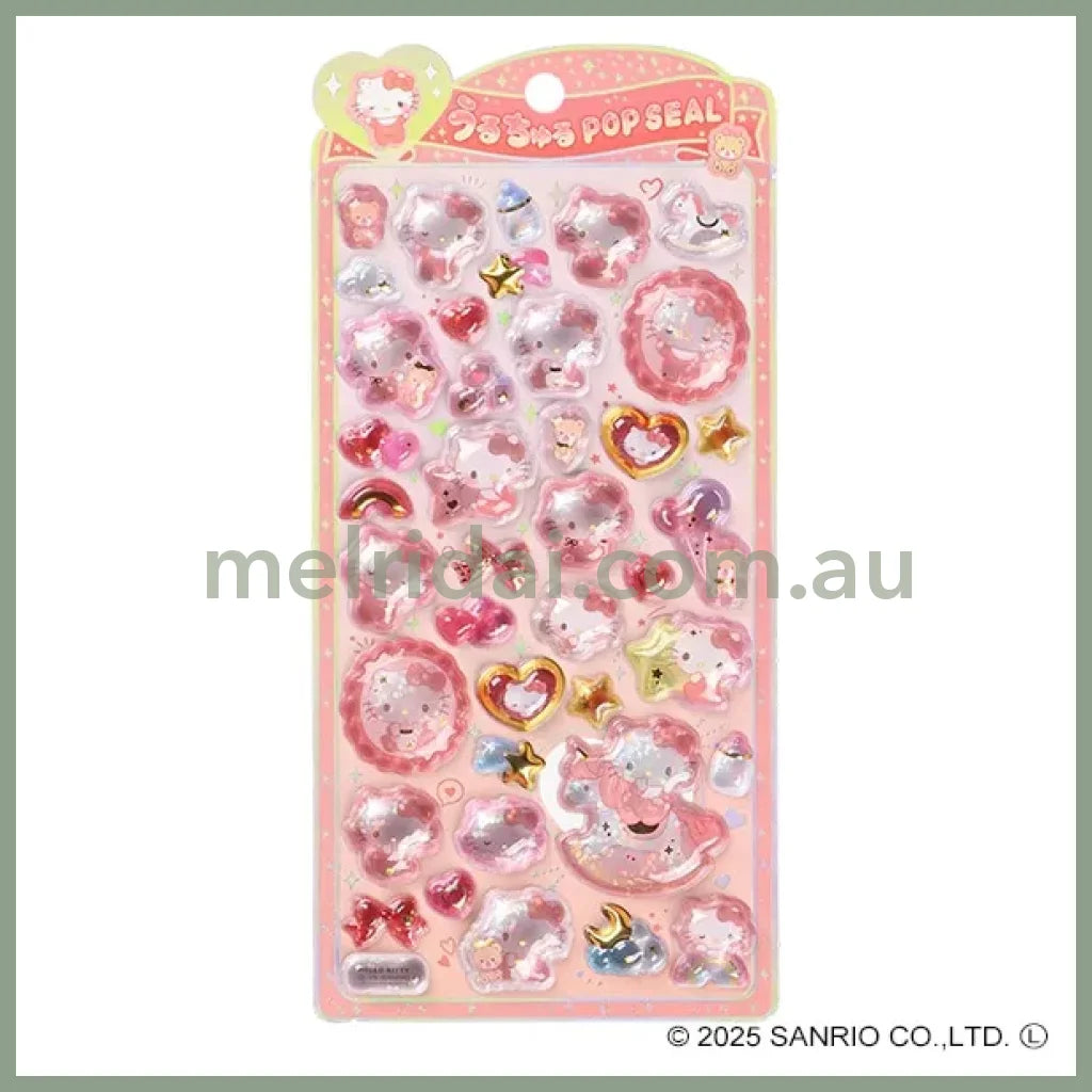 SANRIO | Hello Kitty Pop Seal Hologram 3D Sticker 200×95×7mm (Baby)