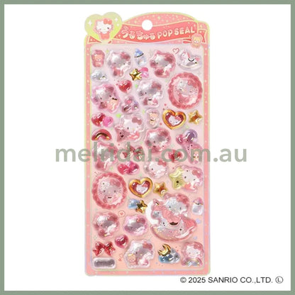 SANRIO | Hello Kitty Pop Seal Hologram 3D Sticker 200×95×7mm (Baby)