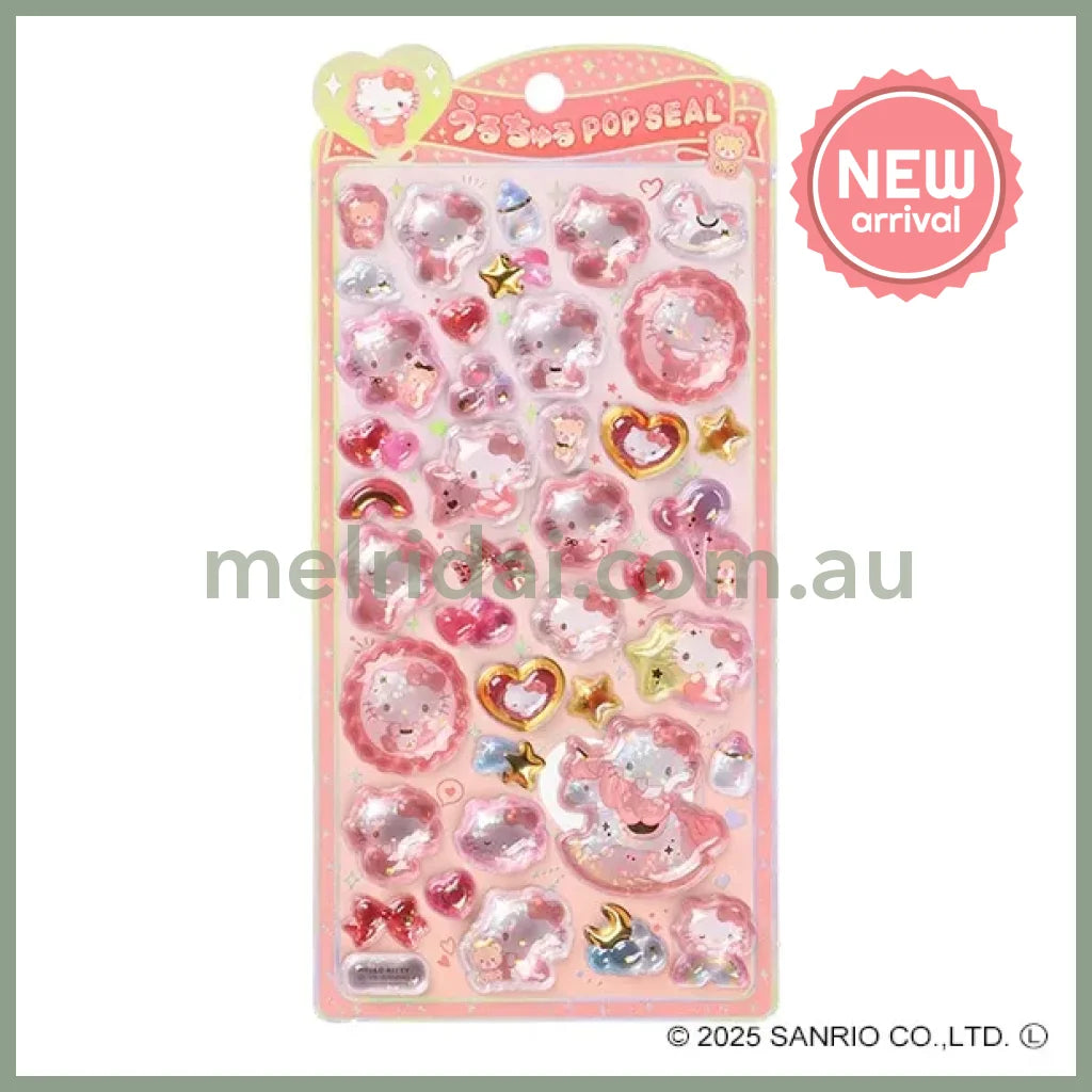 SANRIO | Hello Kitty Pop Seal Hologram 3D Sticker 200×95×7mm (Baby)