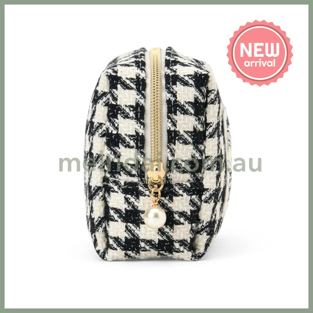SANRIO | Hello Kitty Pouch 135×65×120mm (Monochrome Girly Twin Coordinate)