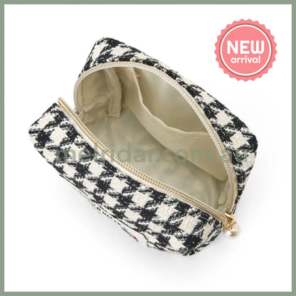 SANRIO | Hello Kitty Pouch 135×65×120mm (Monochrome Girly Twin Coordinate)