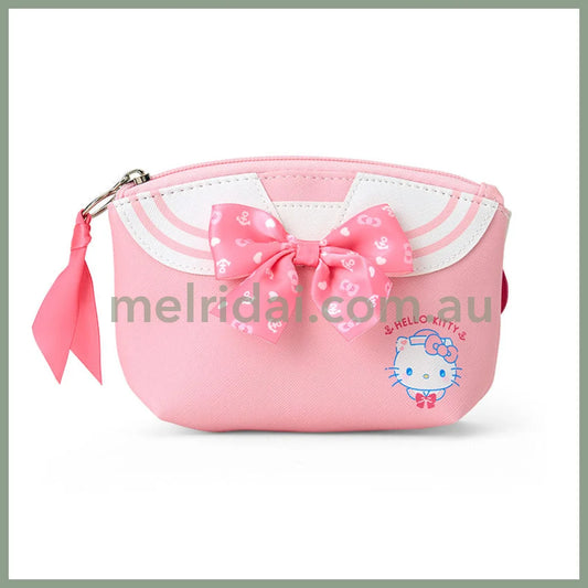 SANRIO | Hello Kitty Pouch 17.7 x 17.1 x 6.0cm (Sailor Collar)