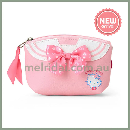 SANRIO | Hello Kitty Pouch 17.7 x 17.1 x 6.0cm (Sailor Collar)