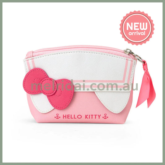 SANRIO | Hello Kitty Pouch 17.7 x 17.1 x 6.0cm (Sailor Collar)