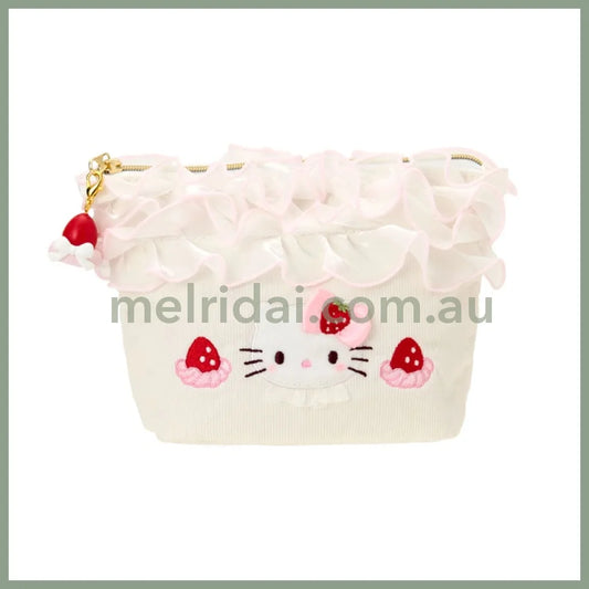 【Pre-order】SANRIO | Hello Kitty Pouch 170x60x120mm (Strawberry Shortcake)