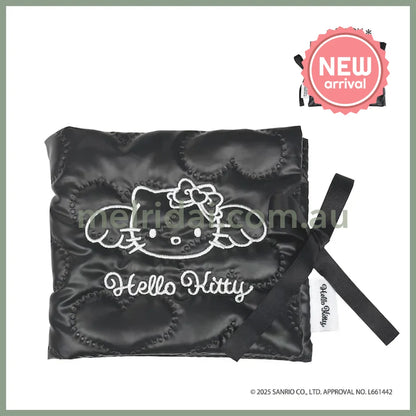 SANRIO | Hello Kitty Quilted Collect Card Album 105×115×30mm (Black Angel)