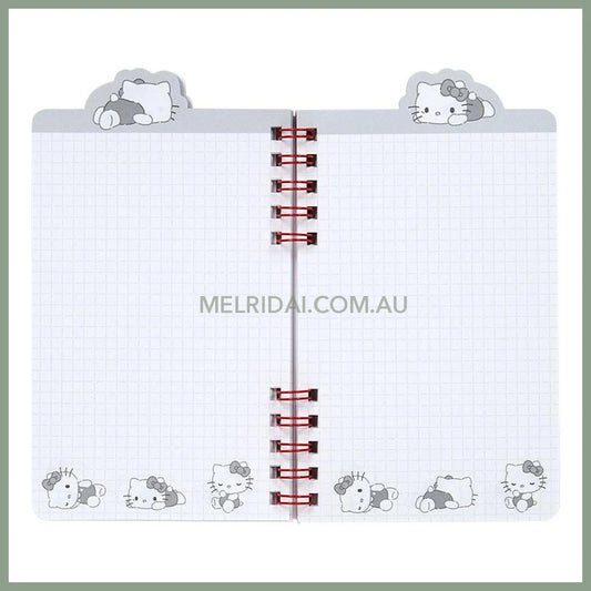 SANRIO | Hello Kitty Ring Notebook 60 sheets 95×12×160mm