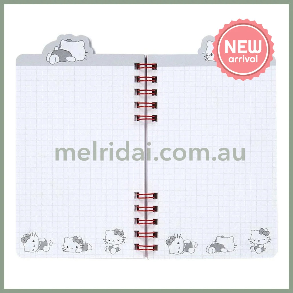 SANRIO | Hello Kitty Ring Notebook 60 sheets 95×12×160mm