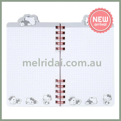 SANRIO | Hello Kitty Ring Notebook 60 sheets 95×12×160mm
