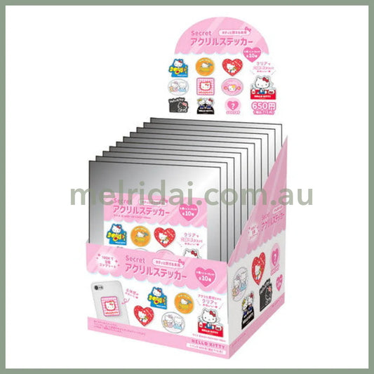 SANRIO | Hello Kitty Secret Acrylic Sticker H42×W45×D3mm