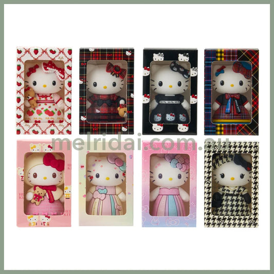 SANRIO | Hello Kitty Secret Birthday Doll Mini Figure Blind Box 46×35×72mm (Monochrome Girly Twin Coordinate)