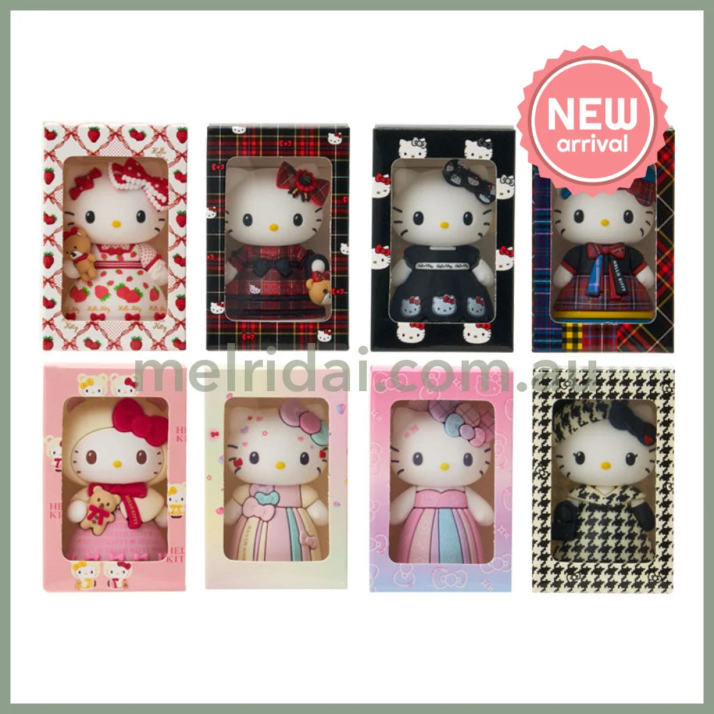 SANRIO | Hello Kitty Secret Birthday Doll Mini Figure Blind Box 46×35×72mm (Monochrome Girly Twin Coordinate)