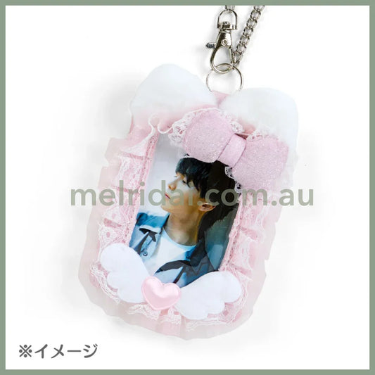 Sanrio | Hello Kitty Slide Card Case Holder 13.6 X 11.5 2.4Cm (Angel Little Devil Design) Angel