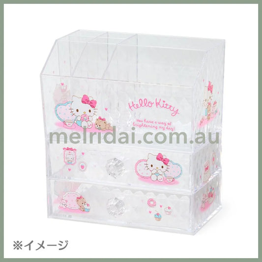 SANRIO | Hello Kitty Stacking Chest Drawer 163×93×90mm (Relaxing)