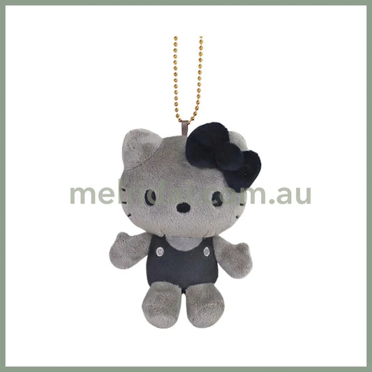SANRIO | Hello Kitty Standard BK Mascot Holder Plush Keychain 10cm Approx. (50th Anniversary)