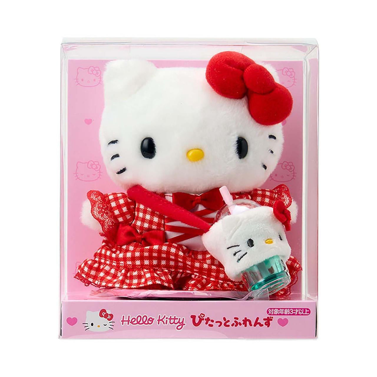 SANRIO | Hello Kitty Starter Plush Doll Set Magnetic Doll Set 140×70×160mm (Pitatto Friends)