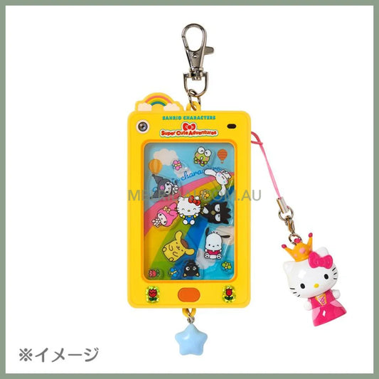 SANRIO | Hello Kitty Strap And Sticker Set 106x90x37mm (Super Cute Adventures My Dream Smartphone)
