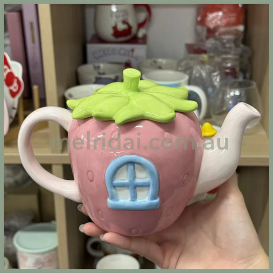 SANRIO | Hello Kitty Strawberry Tea Pot Teapot 203x117x138mm