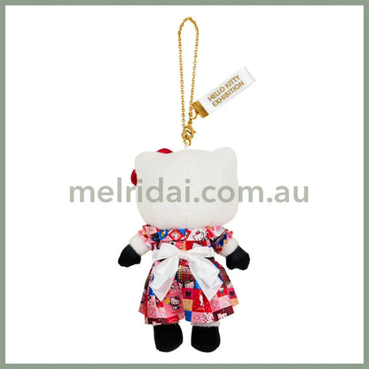 SANRIO | Hello Kitty Style up Long Leg Mascot Holder / Plush Keychain / Bag Charm 15×7×17cm (50th Anniversary Hello