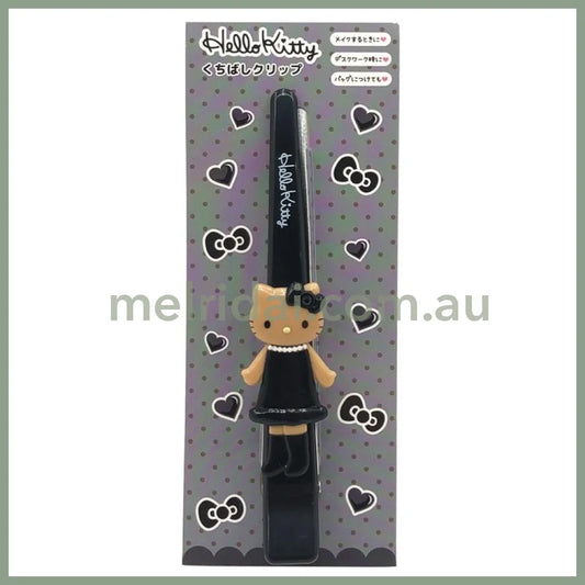 SANRIO | Hello Kitty Style-up Long Legged Duckbill Long Hair Clip 180×60×25mm (Black)