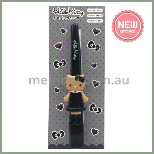SANRIO | Hello Kitty Style-up Long Legged Duckbill Long Hair Clip 180×60×25mm (Black)