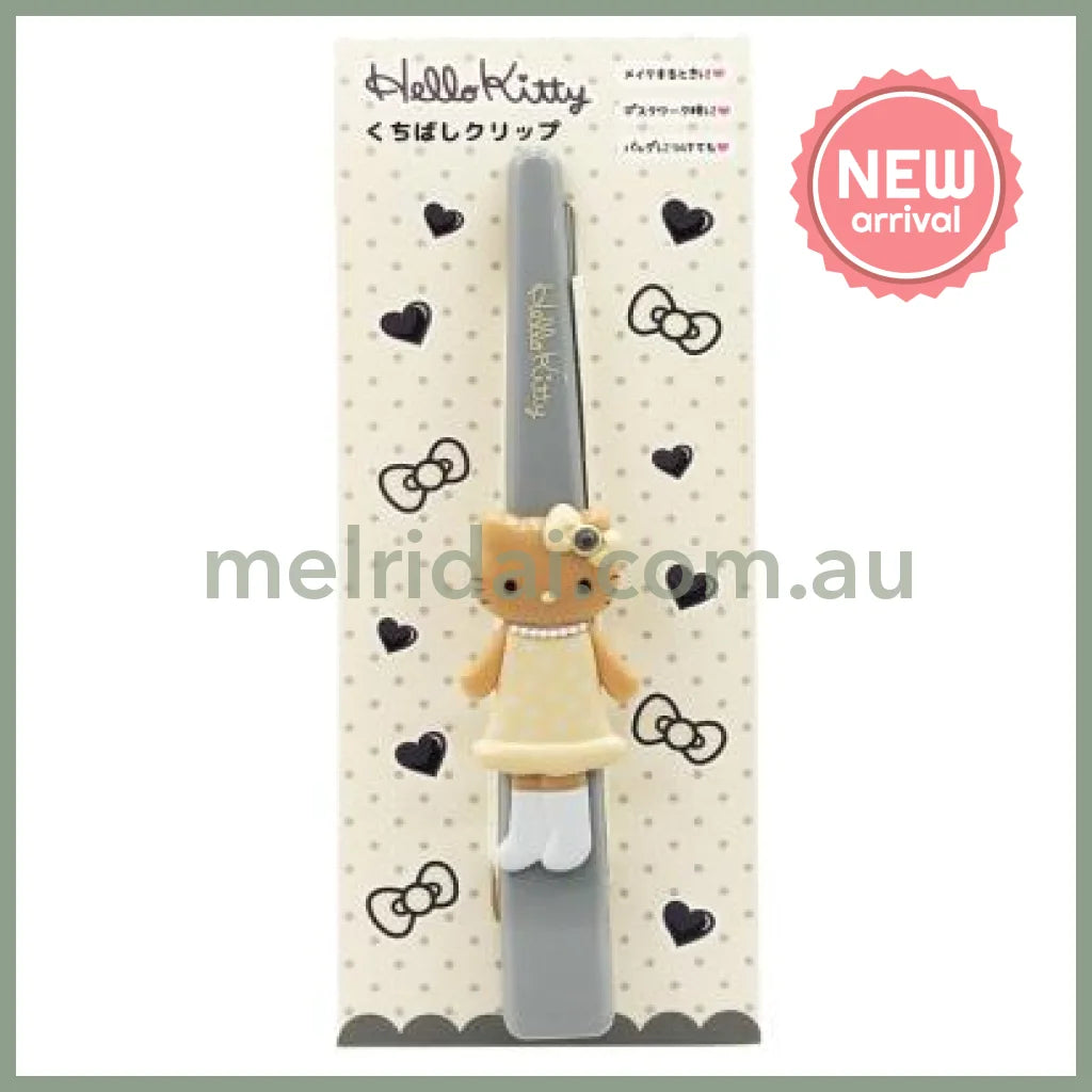 SANRIO | Hello Kitty Style-up Long Legged Duckbill Long Hair Clip 180×60×25mm (Gray)