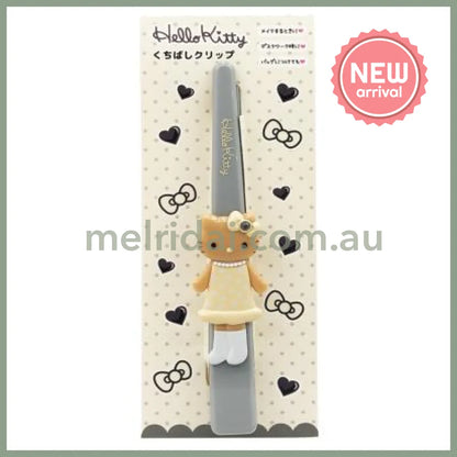 SANRIO | Hello Kitty Style-up Long Legged Duckbill Long Hair Clip 180×60×25mm (Gray)