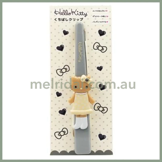 SANRIO | Hello Kitty Style-up Long Legged Duckbill Long Hair Clip 180×60×25mm (Gray)