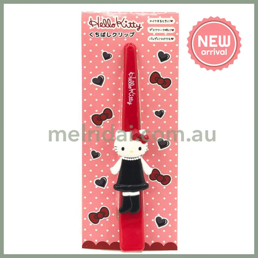 SANRIO | Hello Kitty Style-up Long Legged Duckbill Long Hair Clip 180×60×25mm (Red)