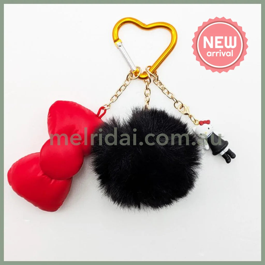 SANRIO | Hello Kitty Style-up Long Legged Ribbon Strap KT74-01 142×95×50mm (Red)