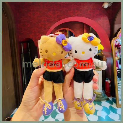 SANRIO | Hello Kitty Tanned Long Leg Style Up Mascot Holder Plush Keychain (World Sthletics Championships Tokyo 2025)