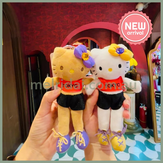SANRIO | Hello Kitty Tanned Long Leg Style Up Mascot Holder Plush Keychain (World Sthletics Championships Tokyo 2025)