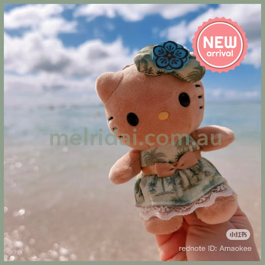 SANRIO | Hello Kitty Tanned Mascot Holder Bag Charm (The Kahala Limited)