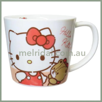 SANRIO | Hello Kitty & Tiny Chum Ceramic Mug Cup can be used in the microwave and dishwasher 80×Φ88mm (Milk Balloon)