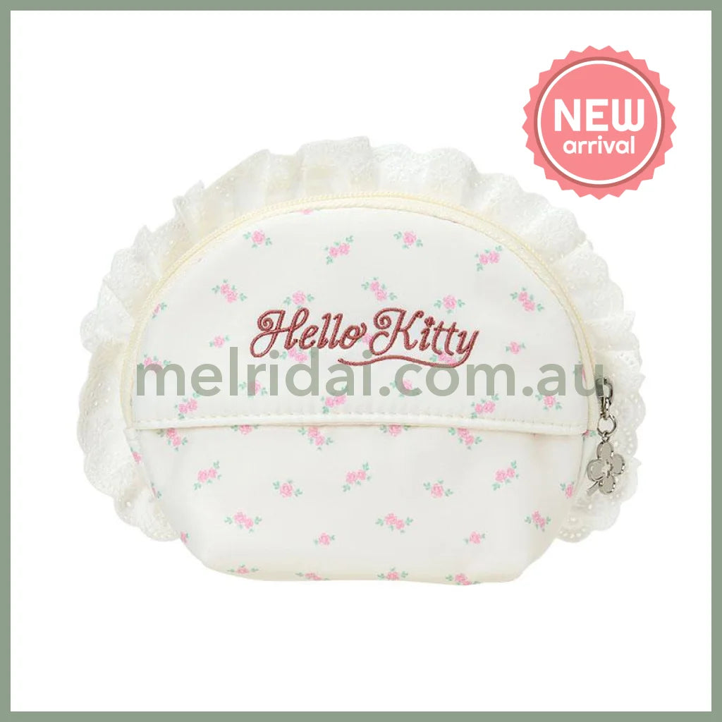 SANRIO | Hello Kitty Tissue Pouch 150×50×120mm (Forest Lace)