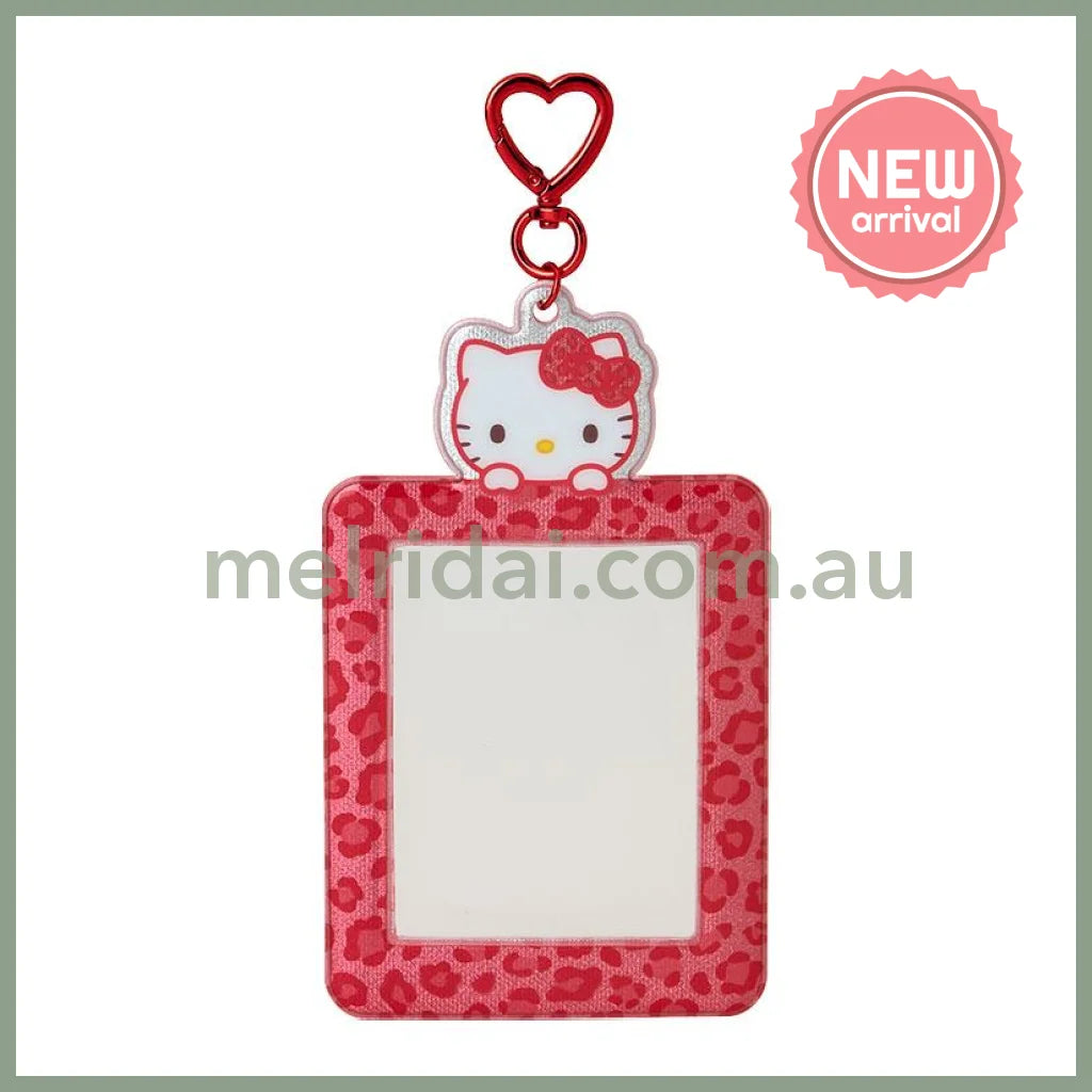 SANRIO | Hello Kitty Trading Card Holder Photo Holder 92×66mm (Leopard Print)