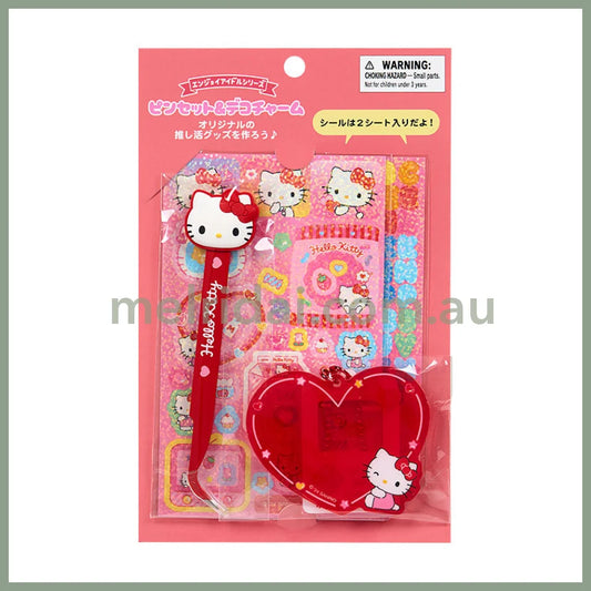Sanrio | Hello Kitty Tweezers & Deco Charm 2×0.4×10Cm（Enjoy Idol)