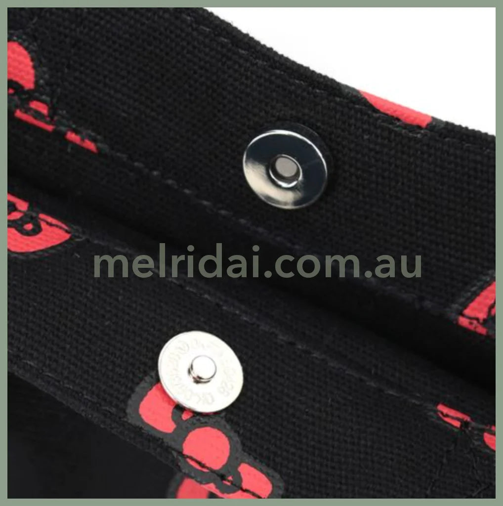 Sanrio | Hello Kitty Two-Way Shoulder Bag & Mini Tote For Kids/Adults (Black)