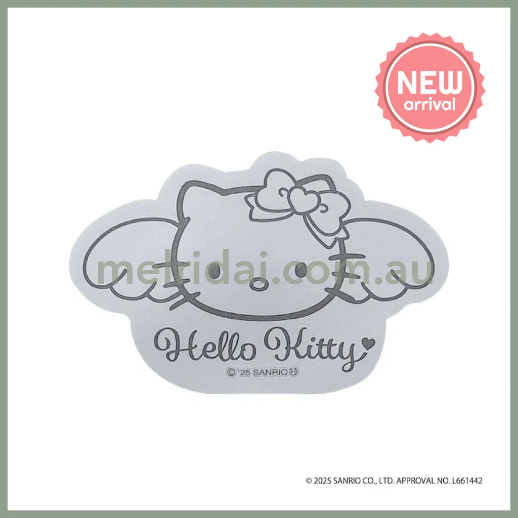 SANRIO | Hello Kitty Vinyl Sticker 62x70mm (Grey Angel)