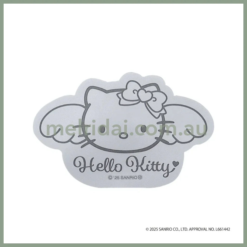 SANRIO | Hello Kitty Vinyl Sticker 62x70mm (Grey Angel)
