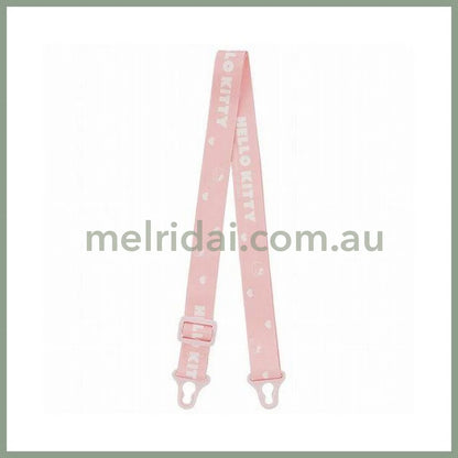 Sanrio | Hello Kitty Water Bottle With Shoulder Strap 1200Ml 凯蒂猫 超大容量外带吸管杯 附可拆卸背带 耐温100度 不可用洗碗机
