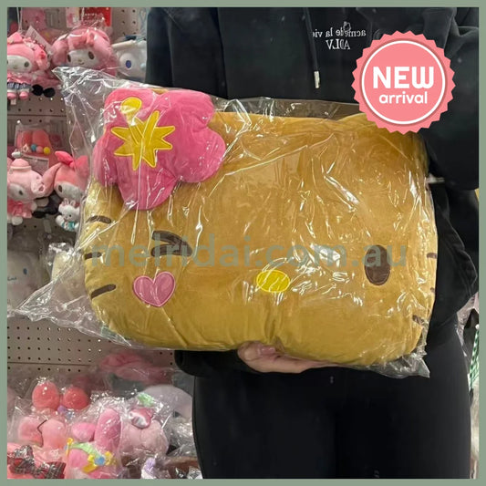 SANRIO | Hello Kitty Wink Die cut Cushion Plush 430×330×110mm (Tan Swimsuit Party)