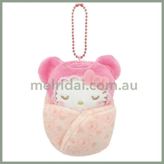 Sanrio | Hello Kitty Wrap-Around Swaddle Mascot Latte Bear Baby 5.0 X 12.0 12.0Cm