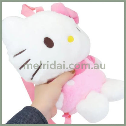 Sanrio | Howahowa Plush Backpack 32Cm×18Cm×28Cm (Hello Kitty)