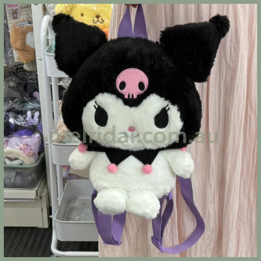 Sanrio | Howahowa Plush Backpack 32Cm×18Cm×28Cm (Kuromi)