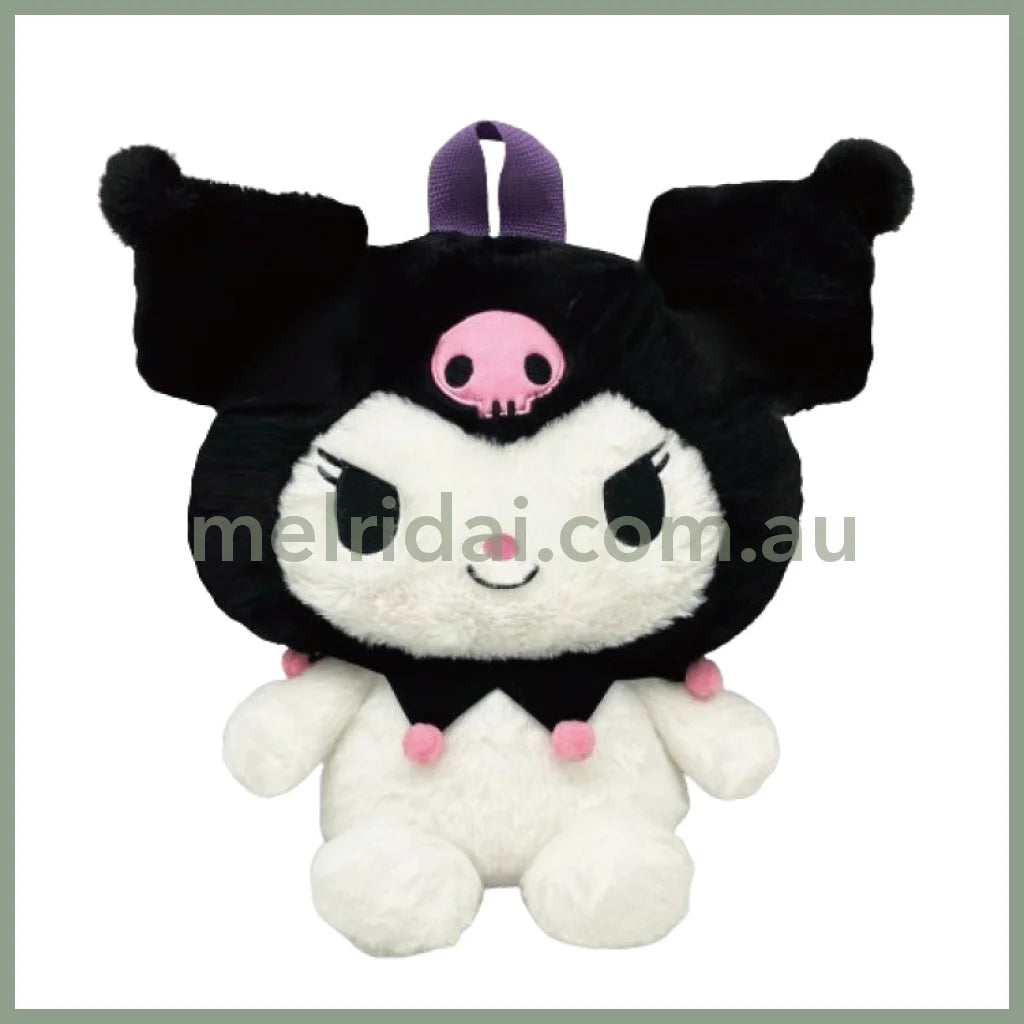 Sanrio | Howahowa Plush Backpack 32Cm×18Cm×28Cm (Kuromi)